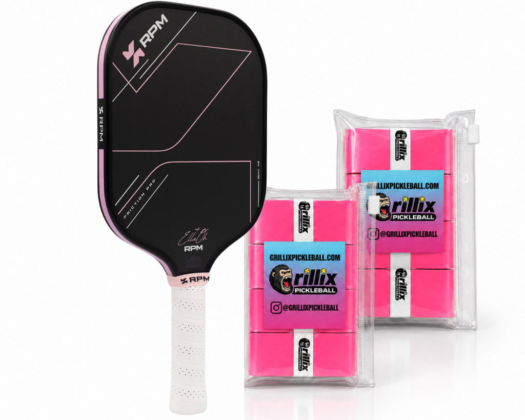 8 Pack Grillix Grip + ELLA OH PINK V2 WIDEBODY 16MM