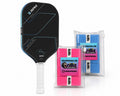 8 Pack Grillix Grip + RPM FRICTION PRO 14MM ELONGATED V2 Pickleball Paddle
