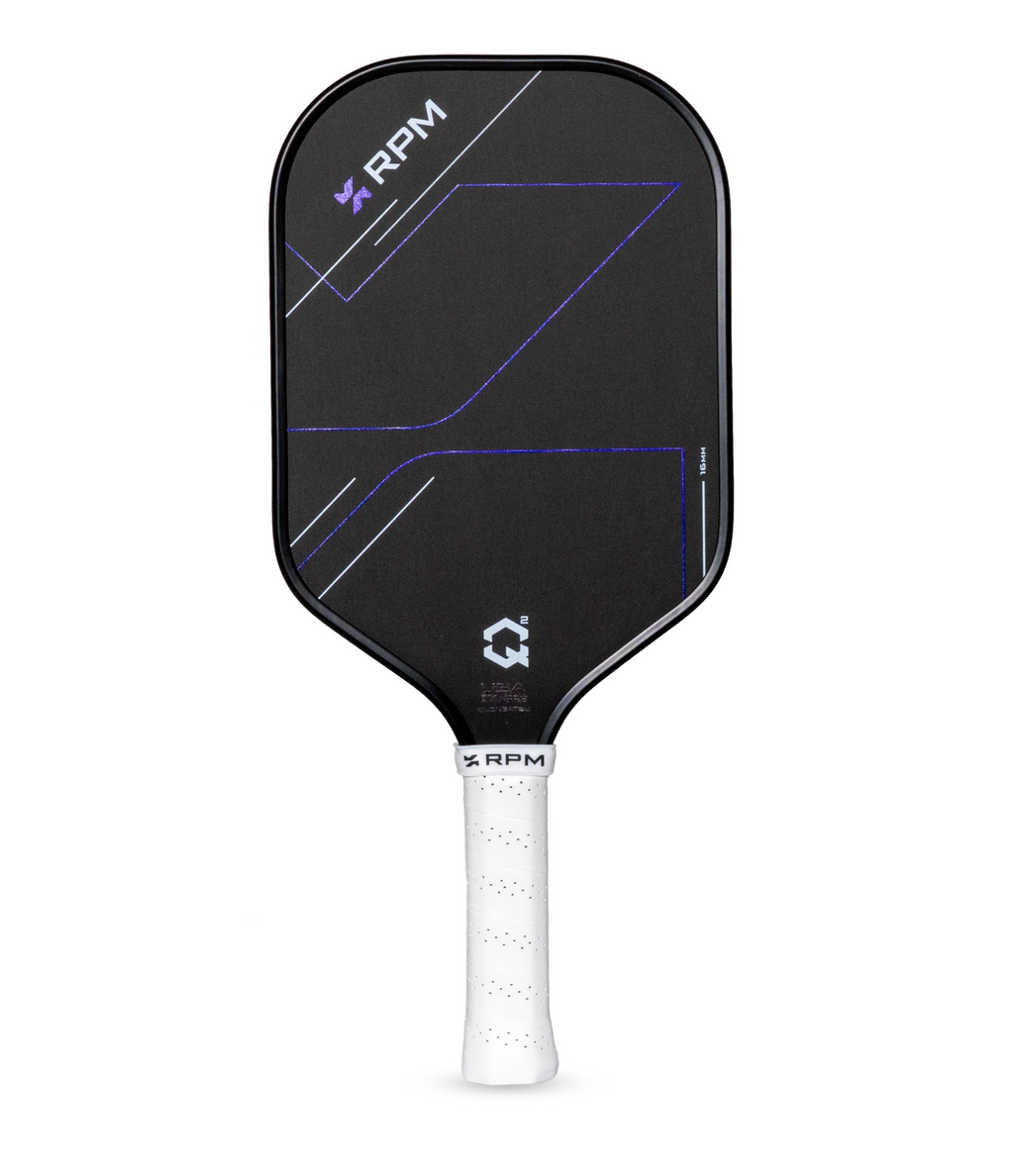 8 Pack Grillix Grip + RPM Q2 16MM ELONGATED Pickleball Paddle