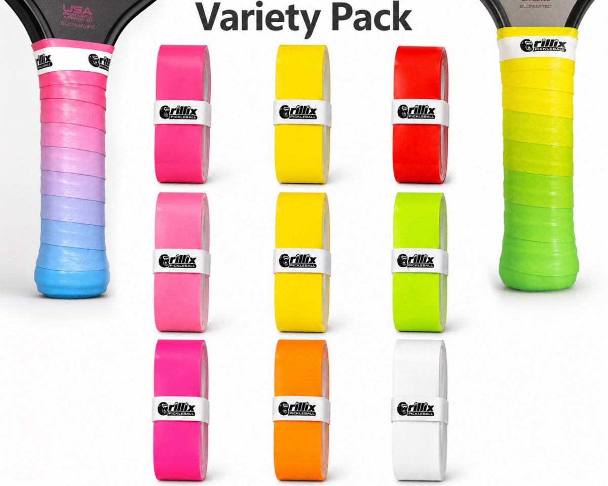 grillix pickleball overgrip variety pack